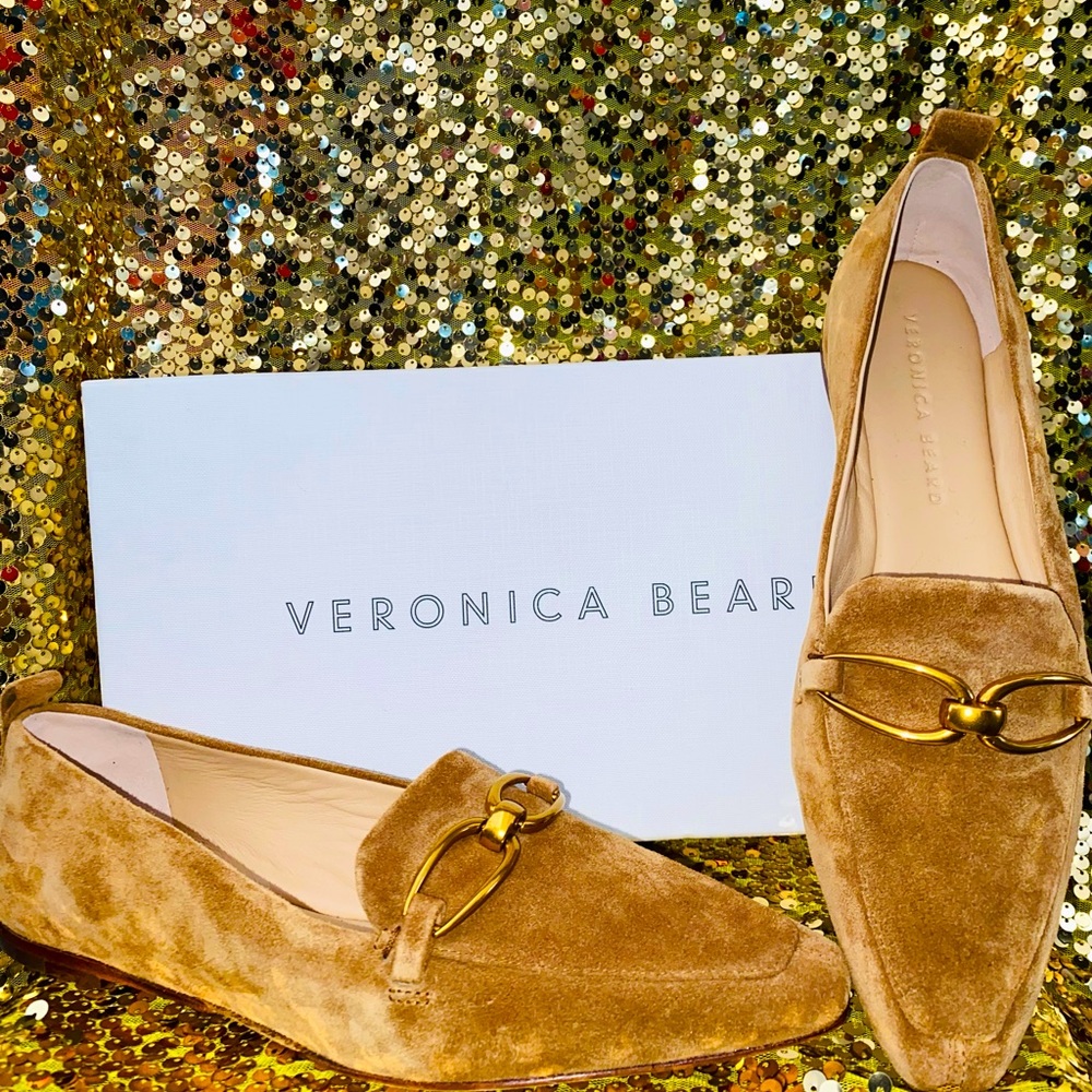 🤎💛VERONICA BEARD CHAMPLAIN CHAIN POINTED TOE FLATS💛🤎